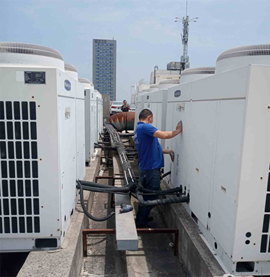 丰南中央空调制热和不制冷系统维修方法